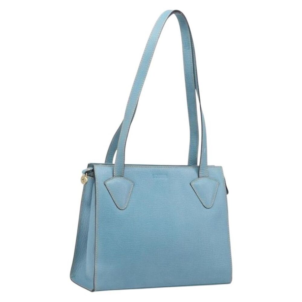Loewe Tote Leather Blue Leather Tote Bag Bag